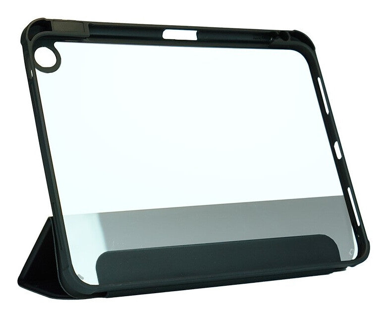 Mobilis 060021 tablet etui 27,9 cm (11") Flipetui Sort, Transparent