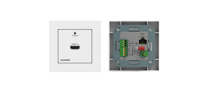 Kramer Electronics WP-789T/EU-80/86(W) stikkontakt HDMI Hvid