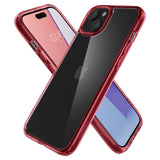 Spigen ACS06654 mobiltelefon etui 17 cm (6.7") Cover Rød