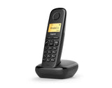 Gigaset A170 Duo Analog/DECT-telefon Nummervisning Sort