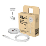 CLUB3D CAC-3026 oplader til mobil enhed Mobiltelefon, Smartphone Hvid USB Trådløs opladning Hurtig opladning Indendørs