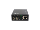 LevelOne GVT-2003 netværksomformer til medie 1000 Mbit/s 1310 nm Enkeltilstand Sort