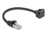 DeLOCK 81040 netværkskabel Sort 0,25 m Cat6 F/UTP (FTP)