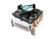 Inter-Tech G-556 Processor Køler 7,7 cm Aluminium, Sort