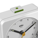 Braun BC03W Quartz alarmur Hvid