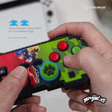 Hyperkin Pixel Art Grøn, Rød Bluetooth Gamepad Nintendo Switch, Nintendo Switch Lite, Nintendo Switch OLED