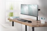 Digitus DA-90400 skærmbeslag og -stativer 81,3 cm (32") Skrivebord Sort