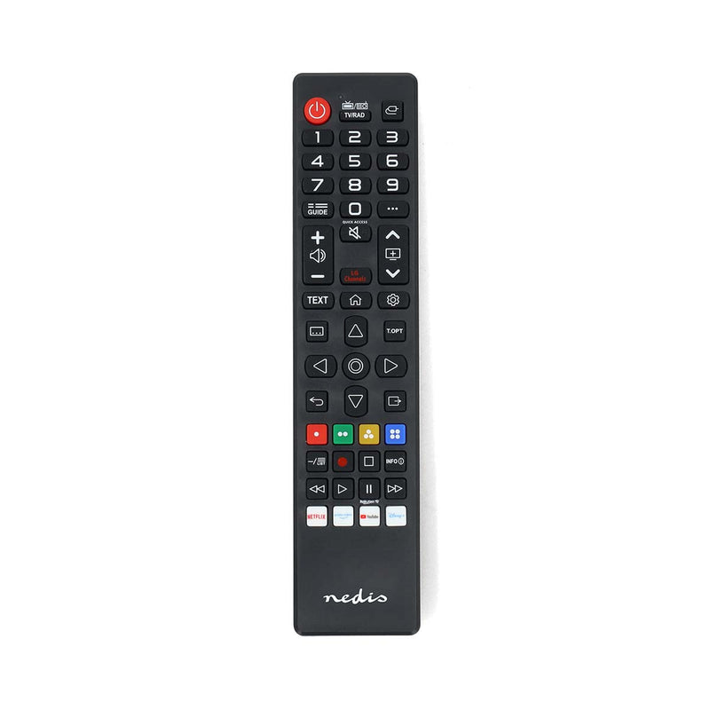 Nedis TVRC45LGBK fjernbetjening IR trådløs TV Tryk på knapper