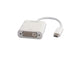 Prokord UTC-D01-L videokabel adapter USB Type-C DVI-D Hvid