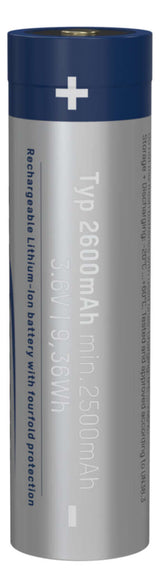 Ansmann 1307-0002 husholdningsbatteri Genopladeligt batteri 18650 Lithium-Ion (Li-Ion)