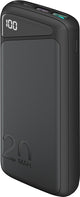 Goobay 53939 powerbank Lithium polymer (LiPo) 20000 mAh Sort