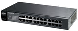 Zyxel ES1100-24E Ikke administreret Sort