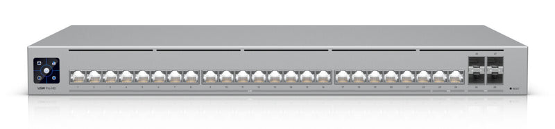 Ubiquiti UniFi Pro HD 24 Administreret L2/L3 2.5G Ethernet (100/1000/2500) 1U Grå