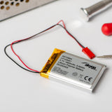 Akyga AKY0185 reservedel til mobiltelefon Batteri Sølv