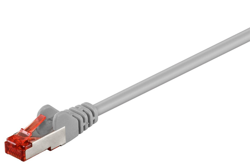 Goobay 95646 netværkskabel Grå 25 m Cat6 S/FTP (S-STP)