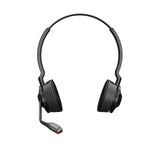 Jabra Engage 55 Headset Trådløs Kontor/Callcenter Sort, Titanium