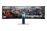 Samsung G93SC computerskærm 124,5 cm (49") 5120 x 1440 pixel Dual QHD OLED Sølv