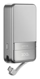 EcoFlow EF-RAPID5000-EU powerbank Lithium-Ion (Li-Ion) 5000 mAh Trådløs opladning Sølv