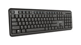 Trust Ody tastatur Kontor RF trådløst QWERTZ Tysk Sort