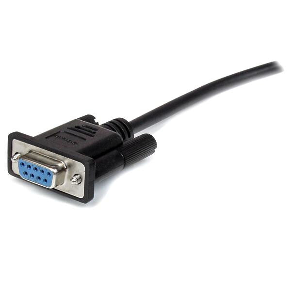 StarTech.com MXT1002MBK serielkabel Sort 2 m DB-9