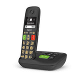 Gigaset E290A Analog/DECT-telefon Nummervisning Sort