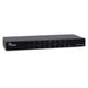 Inter-Tech KVM KS-3116 RJ45 KVM Switch Stativ-montering Sort
