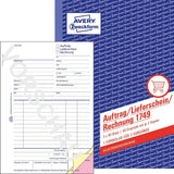 Avery 1749 regnskabsblanket og -bog A5 40 Sider