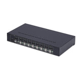 StarTech.com R8AD122-KVM-SWITCH KVM Switch Stativ-montering Sort