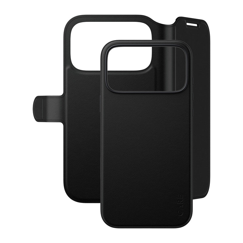 PanzerGlass CARE™ by ® Tango 2-i-1 Wallet Case Sort m. MagSafe iPhone 18 Pro Max| 17 Pro Max| Bulk