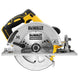 DeWALT DCS572N-XJ transportabel rundsav 18,4 cm Gul 5500 rpm