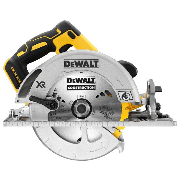 DeWALT DCS572N-XJ transportabel rundsav 18,4 cm Gul 5500 rpm