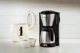 Philips Café Gaia Collection Kaffemaskine i metal med termokande