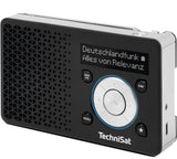 TechniSat DIGITRADIO 1 A Bærbar Analog & digital Sort, Sølv