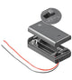Goobay BH AA 2xAKGS Passiv holder Sort