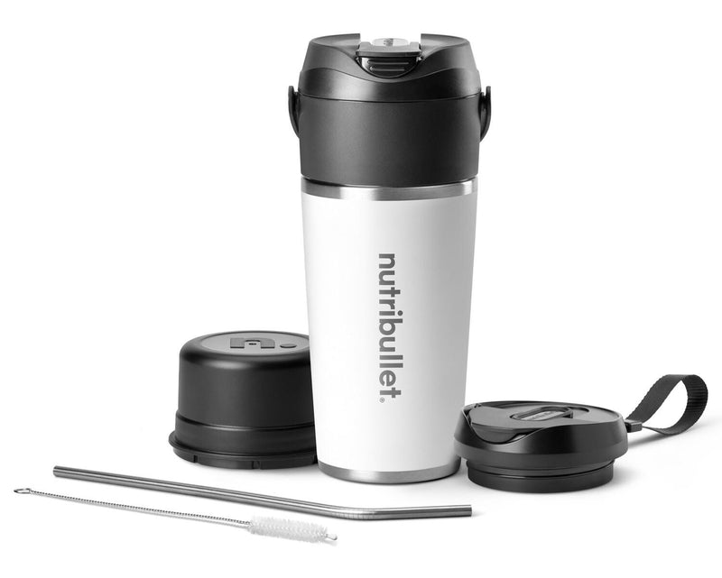 NutriBullet Flip 0,59 L Bærbar blender Sort, Hvid
