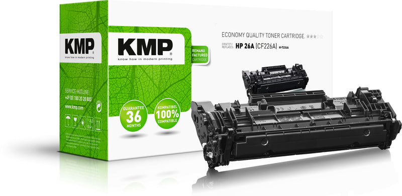 KMP H-T224A tonerpatron 1 stk Sort
