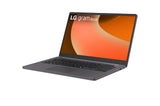 LG Gram 15UB50T Intel® Core™ i5 i5-1334U Laptop 39,6 cm (15.6") Fuld HD 16 GB DDR4-SDRAM 512 GB SSD Wi-Fi 6 (802.11ax) Windows 11 Pro Sølv, Titanium