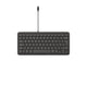 ZAGG Connect Keyboard 12C tastatur Universel USB QWERTY Nordisk Sort