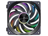 Seasonic MagFlow ARGB Computerkabinet Ventilator 12 cm Sort 1 stk