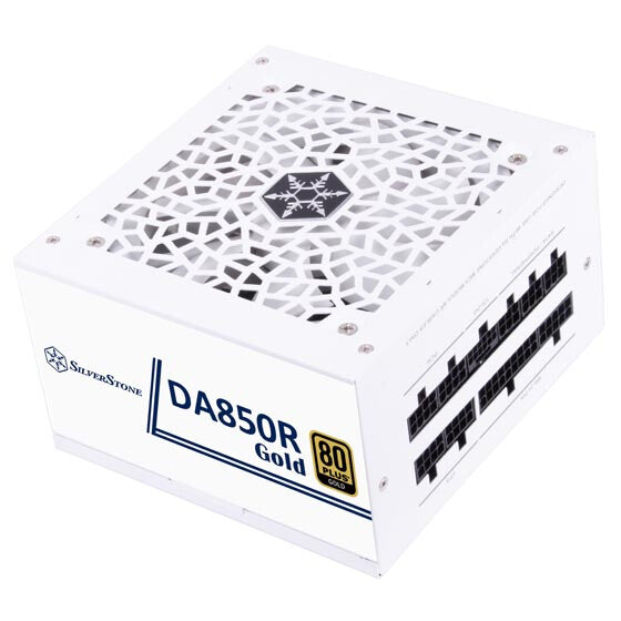 Silverstone DA850R enhed til strømforsyning 850 W 20-pin ATX ATX Hvid