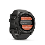 Garmin Fenix 8 3,56 cm (1.4") AMOLED 51 mm Digital 454 x 454 pixel Berøringsskærm Titanium Wi-Fi GPS (satellit)