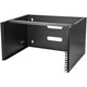 StarTech.com WALLMOUNT6 stativ 6U Vægmonteret stativ Sort