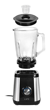 Lafe LAFBLE46185 blender Bordplade blender 600 W Sort, Rustfrit stål, Transparent