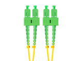 Lanberg FO-SASA-SD11-0020-YE InfiniBand og fiberoptisk kabel 2 m SC Grøn, Gul