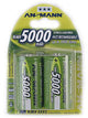 Ansmann Blister 2 X Akku NiMH Mono/D 5000 mAh D / HR20 Nikkel-Metalhydrid (NiMH)