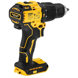 DeWALT DCD709N-XJ bor 1650 rpm Nøglefri 1,2 kg Sort, Gul