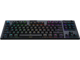 Logitech G 920-009496 tastatur Spil RF trådløs + Bluetooth QWERTZ Tysk Kulfiber