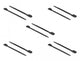 DeLOCK 18887 kabelsamler Udløselig kabelbinder Nylon Sort 10 stk