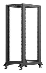 Lanberg OR01-6032-B stativ 32U Fritstående reol Sort