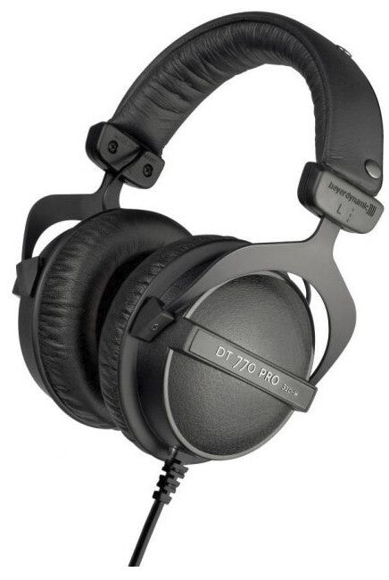 Beyerdynamic DT 770 PRO 32 Ω Hovedtelefoner Ledningsført Headset Scene/studie Sort